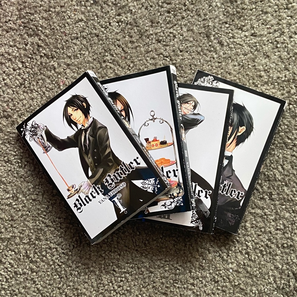 Black Butler Volumes 1-4